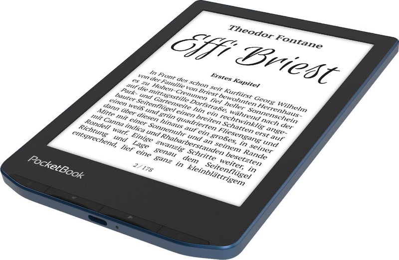 PocketBook Verse Pro E-Reader Waterproof | Eye-Friendly 6'' E-Ink Carta™ HD Touchscreen | Audio-Book & E-Book Reader | Text-to-Speech Function | SMARTlight | 16GB | WiFi & Bluetooth | Azure - Image 4