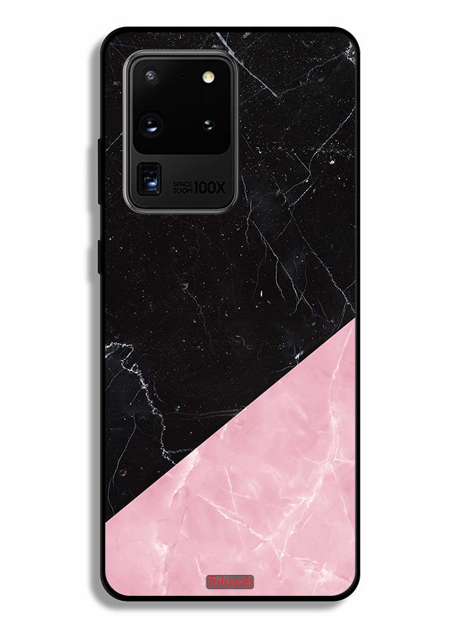 Tolwak Samsung Galaxy S20 Ultra Protective Case Cover Marble Pattern - Image 2