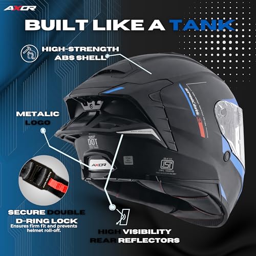 AXOR Brutale Kryptic Dual Spoiler Helmet - Image 3
