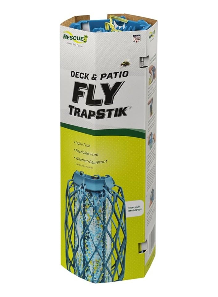 ريسكيو ينقذ Trapsick Fly Rescue Trap أخضر/أبيض/أزرق  - Image 1