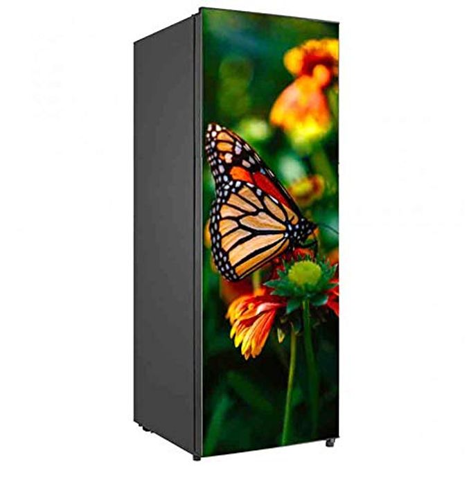 FRIDGE SKIN FULLY WATERPROOF VINYL STICKER WALLPAPER WARP DECALS LARGE SIZE 160 CM X 60 CM FRS2079