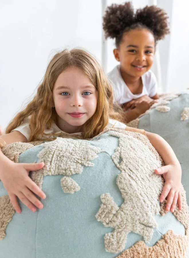 Lorena Canals Pouf World Map