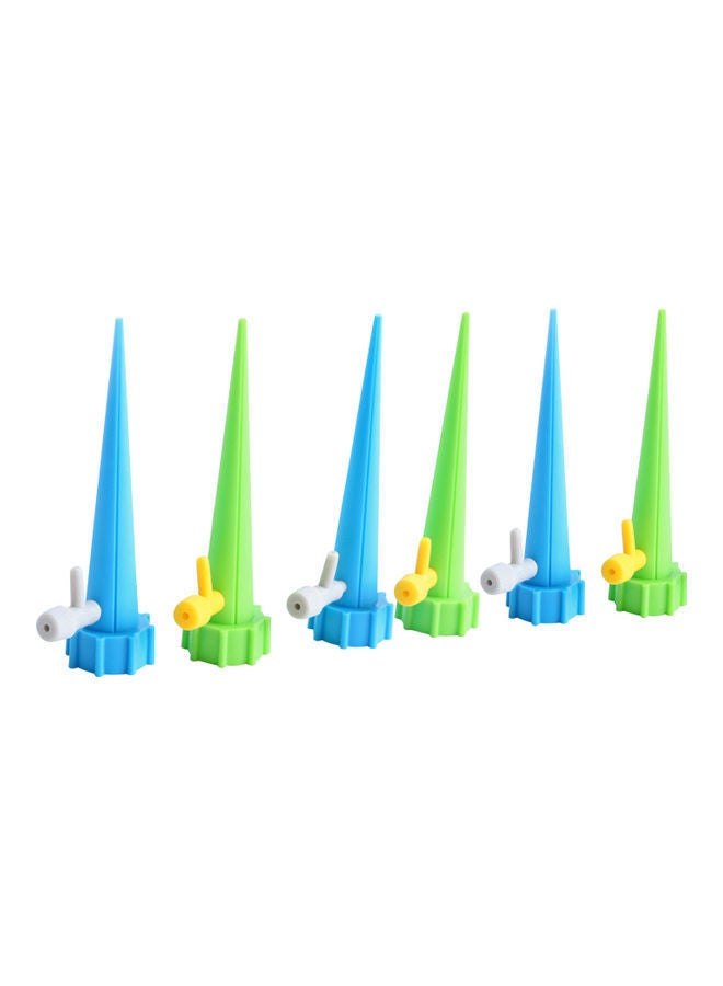 NIBEMINENT 6-Piece Automatic Potted Flower Self Watering Device Multicolour - Image 1