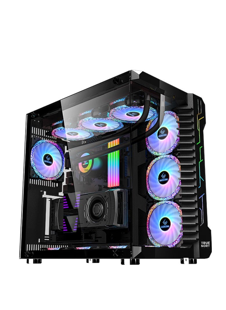 Truenort Astravon Gaming PC, Intel Core i7-12700F ,RTX 3060 , 16 GB RAM, 512 GB SSD, Liquid Cooler  360 MM, Window 11 Pro, Black Case  - Image 2