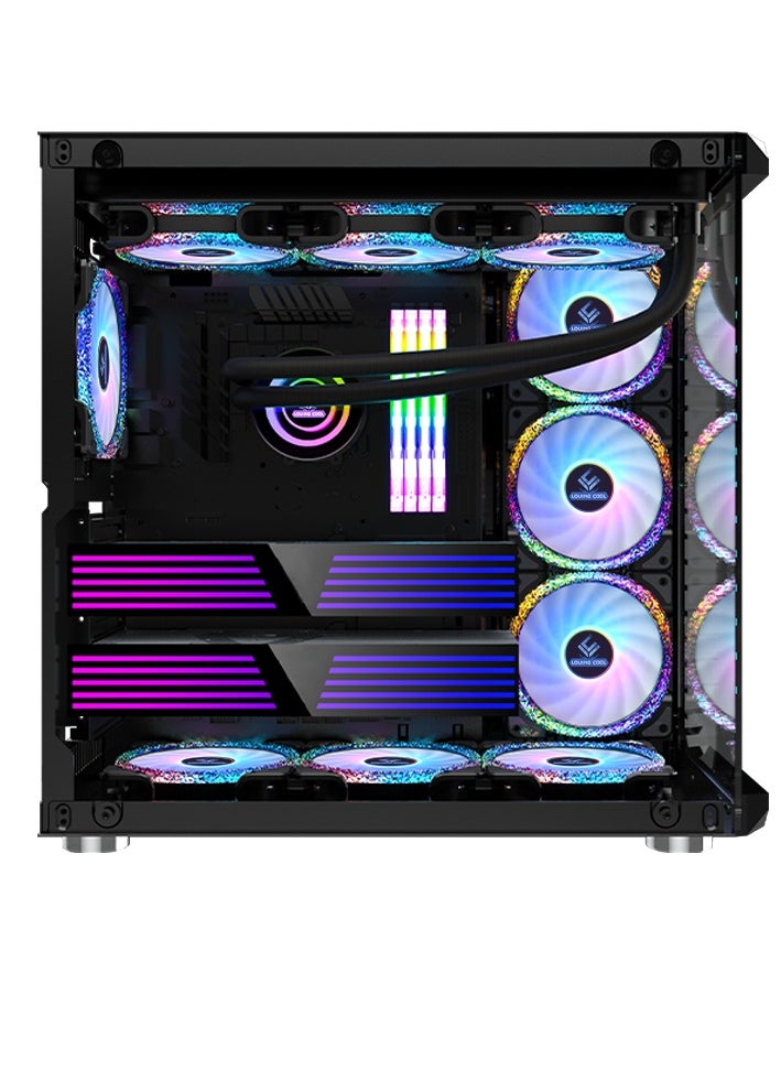 Truenort Astravon Gaming PC, Intel Core i7-12700F ,RTX 3060 , 16 GB RAM, 512 GB SSD, Liquid Cooler  360 MM, Window 11 Pro, Black Case  - Image 3