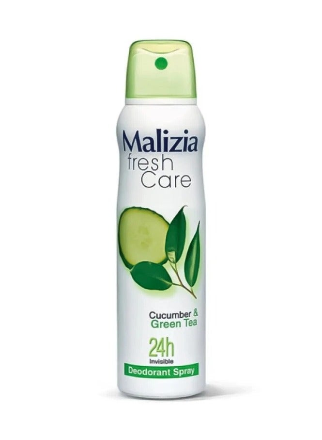 ماليزيا بخاخ مزيل العرق فريش كير بالخيار والشاي الأخضر 150 مل