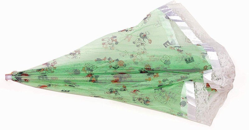 DIVAYANSHI Mosquito Net Green Mosquito Net for Baby Umbrella Style Full Cover up for 0 to 3 Year Baby - Image 2