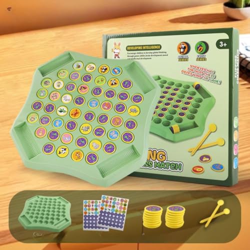 Mashes Animal Memory Flip Chess Game – Montessori Matching Puzzle Board for Kids | Fun & Educational Travel Game for Toddlers, Preschoolers & Kindergarten Learning Activities | Gift for All - Image 4