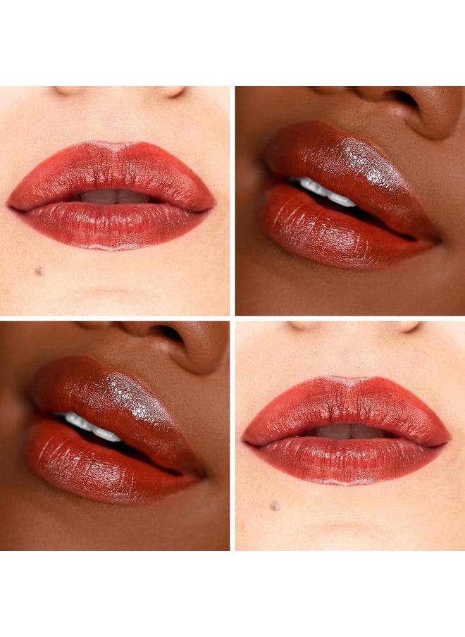 The Lip Bar Soft Kisses Nourishing Vegan Lipstick With Moisturizing Mango Seed Butter Satin Finish Good Side  - Image 3