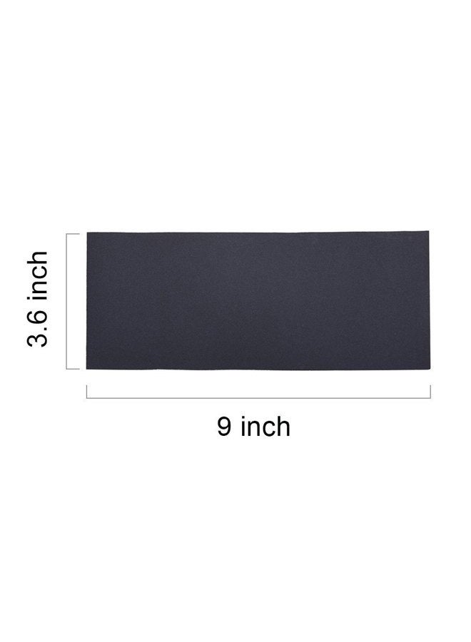 LANHU Abrasive Dry Wet Waterproof Sandpaper Sheets Assorted Grit of 400/600/ 800/1000/ 1200/1500 for Furniture, Hobbies and Home Improvement, 12 Sheets (9 x 3.6 Inch) - Image 3