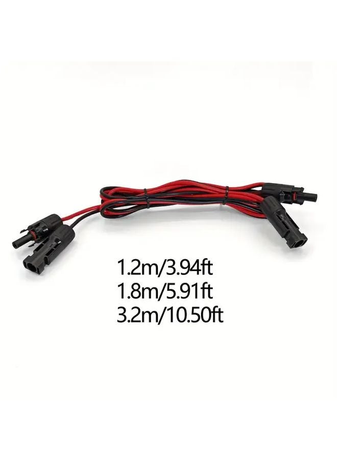 14AWG MC4 Solar Panel Extension Cable 12598inch Heat Resistant Photovoltaic Connector - Image 3