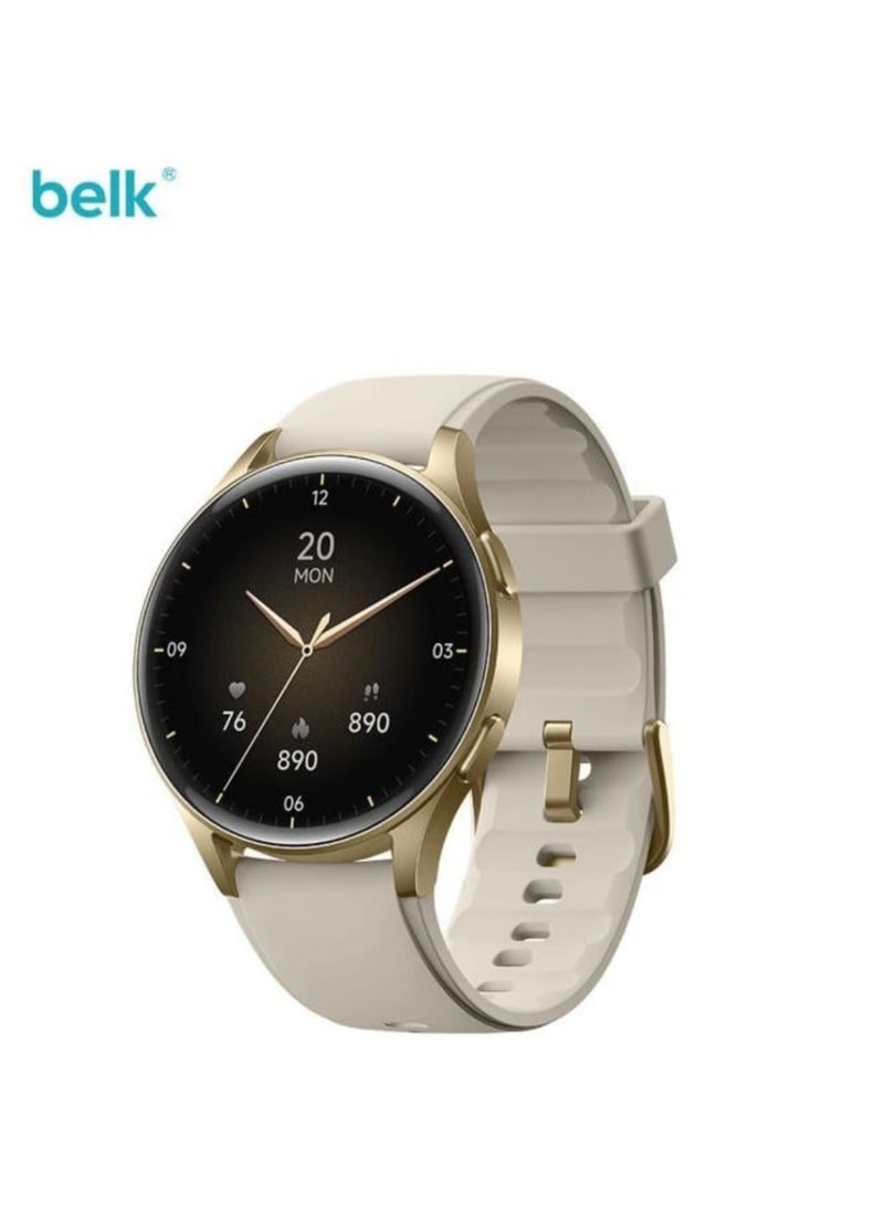 The Belk BL-W2 Smart Watch is a Stylish and Modern Wearable Device Designed to Enhance Your Daily Routine With Advanced Features And Seamless Connectivity. This Smartwatch Boasts a Sleek, Circular Dial With a High-Definition Display That Provides Clear Visuals, Ensuring Ease of Use for Various Functions. The Adjustable Strap Ensures a Comfortable Fit, Making it Suitable For All-Day Wear.