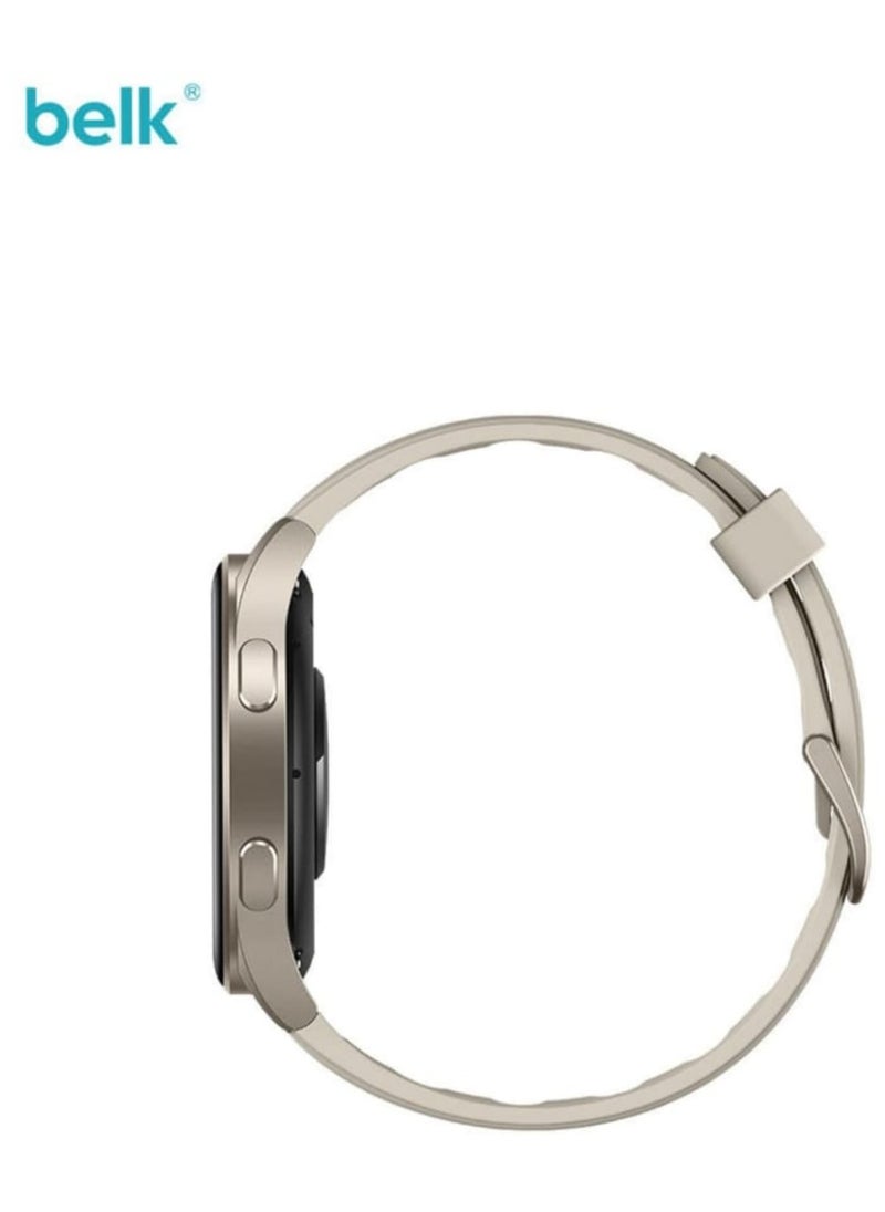 The Belk BL-W2 Smart Watch is a Stylish and Modern Wearable Device Designed to Enhance Your Daily Routine With Advanced Features And Seamless Connectivity. This Smartwatch Boasts a Sleek, Circular Dial With a High-Definition Display That Provides Clear Visuals, Ensuring Ease of Use for Various Functions. The Adjustable Strap Ensures a Comfortable Fit, Making it Suitable For All-Day Wear.