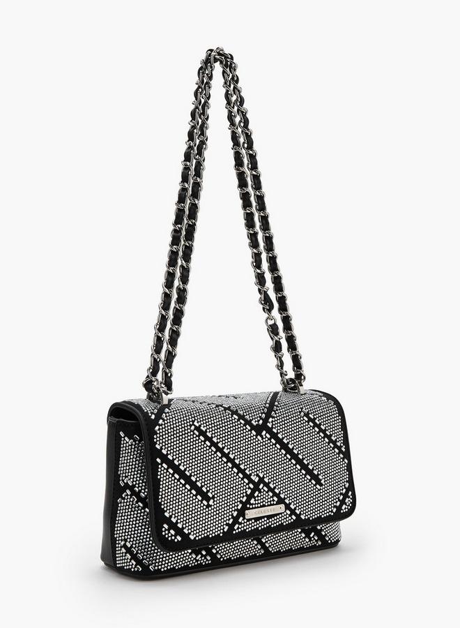 سيليست حقيبة كروس بودي مزينة بحزام سلسلة - Image 3