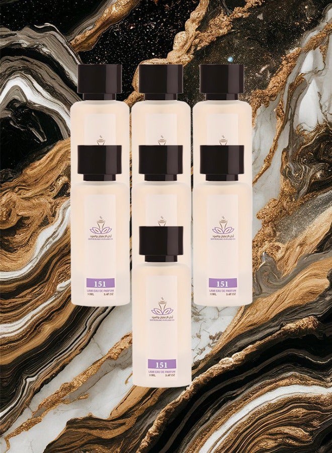 ارض الزعفران 7 قطع عطر مضا رقم 151 للنساء 50 مل - Image 1