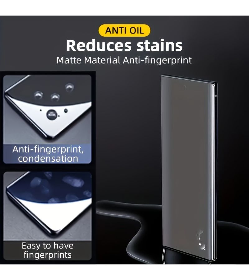 4pcs Ultra Thin High Definition Matte Hydrogel Screen Protector for Huawei Nova 7 Pro 5G Easy Installation Anti Scratch Self Healing Film - Image 2