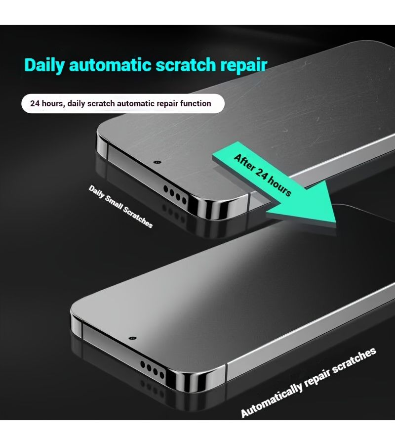 4pcs Ultra Thin High Definition Matte Hydrogel Screen Protector for Huawei Nova 7 Pro 5G Easy Installation Anti Scratch Self Healing Film - Image 3