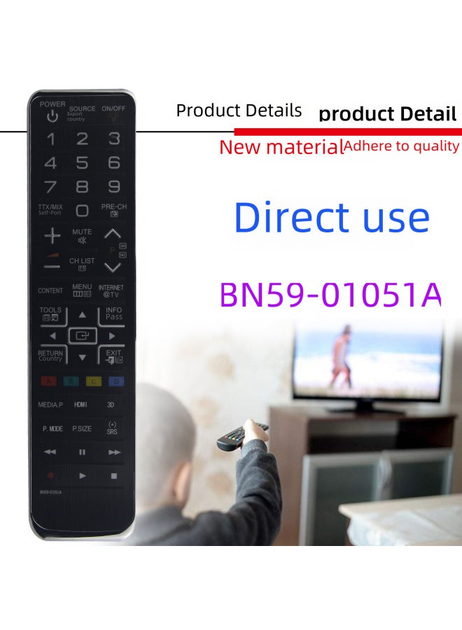 For Samsung 3d Lcd Tv Remote Control Bn59-01051a Bn59-01054a - Image 2