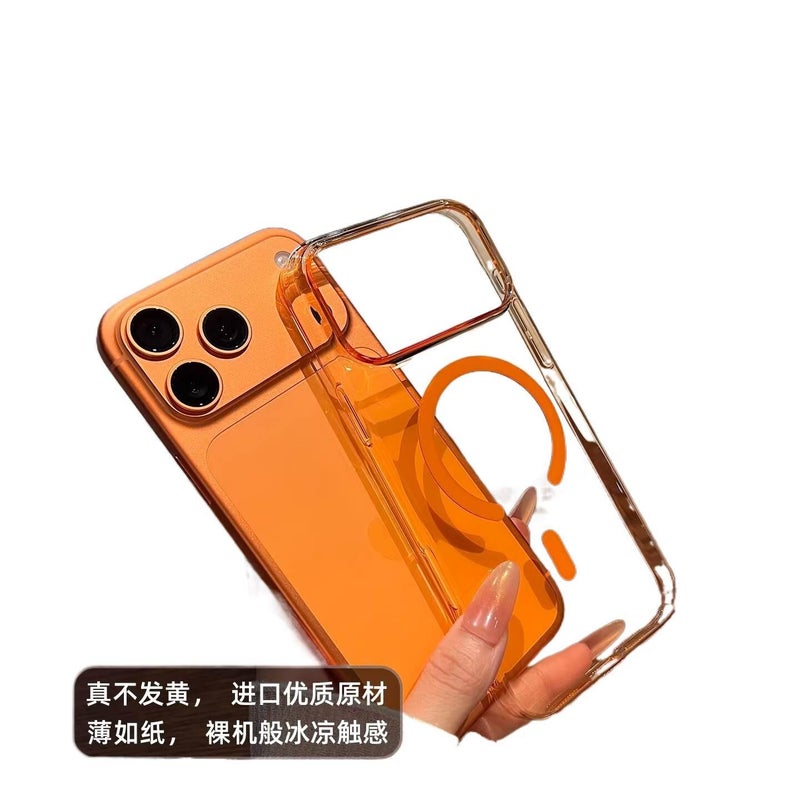PC MagSafe Case for iPhone 14 / 14 Plus / 14 Pro / 14 Pro Max with Drop Protection and Strong Magnetic plus Shockproof plus Transparent in Black - Veloris - Image 3