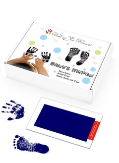 Generic Mold Your Memories paper baby hand and foot ink imprint kit. no touch, non toxic ink pad  - Image 1