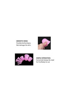 ORiTi ORiTi 7Pcs Massage Cups Cupping Kit for Body and Facial Massager for Home Use for Legs, Face, Eyes, Neck,  - Image 4