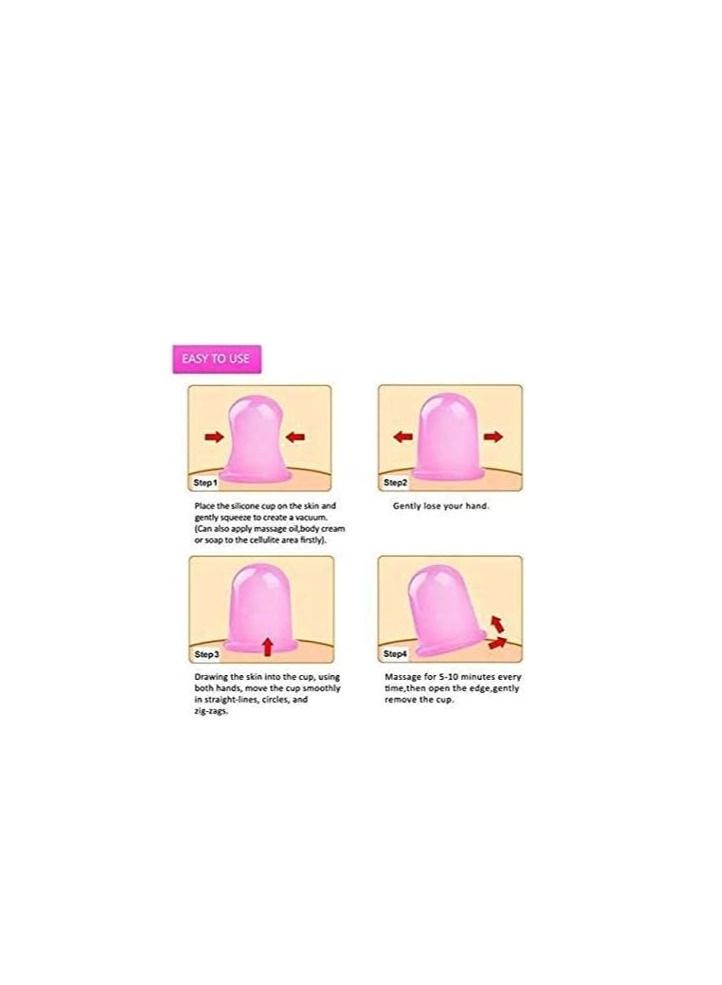 أوريتي Oriti 7pcs تدليك أكواب حجاج مجموعة للجسم والوجه مدلك للاستخدام المنزلي للساقين والوجه والعينين والرقبة  - Image 5