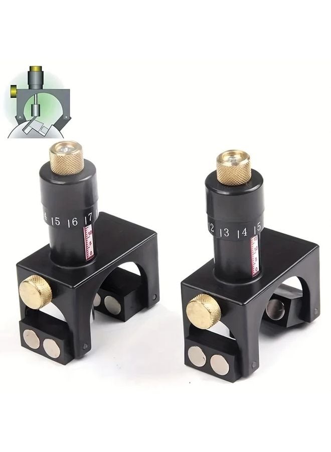 Precision Adjustable Magnetic Planer Jig Woodworking Planer Knife Adjuster Metal Construction - Image 1