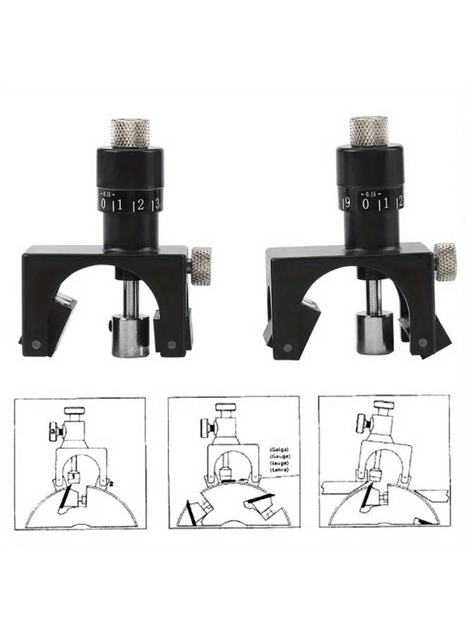 Precision Adjustable Magnetic Planer Jig Woodworking Planer Knife Adjuster Metal Construction - Image 3