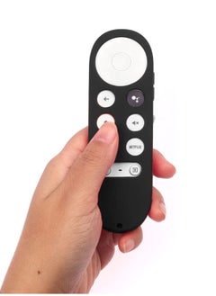 جنرال حافظة حماية من السيليكون لجهاز Chromecast مع جهاز التحكم عن بعد لتلفزيون Google (أسود)  - Image 1