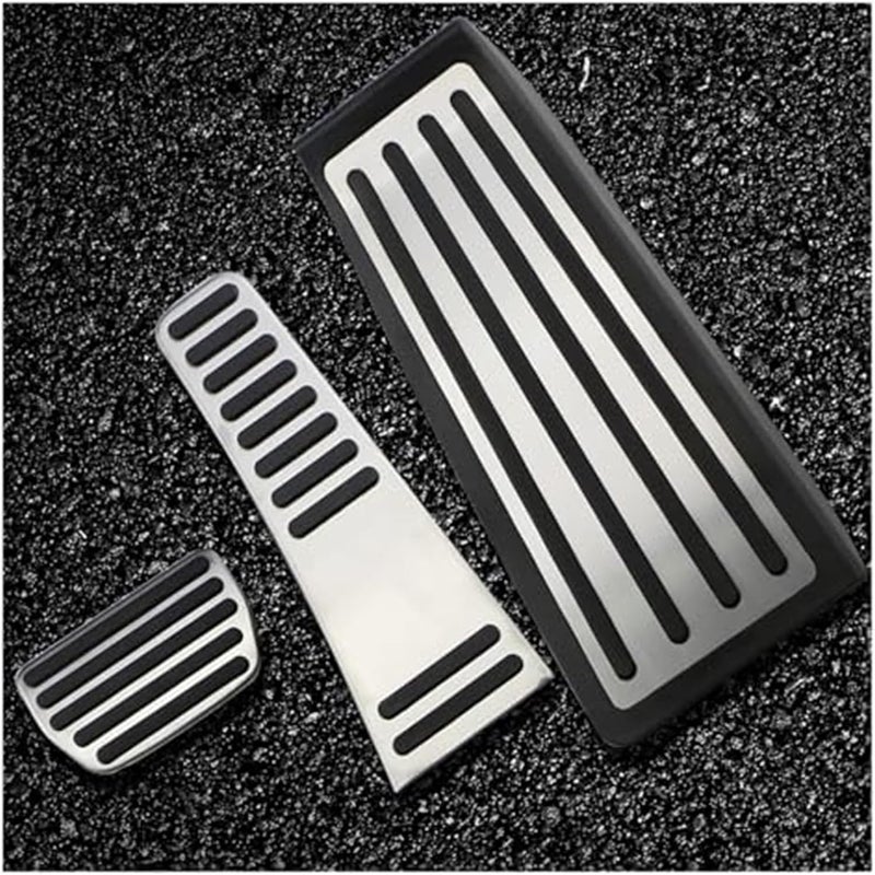 Wivplex Stainless Steel Car Pedal Covers for Volvo XC90 (2015-2021) - Image 3