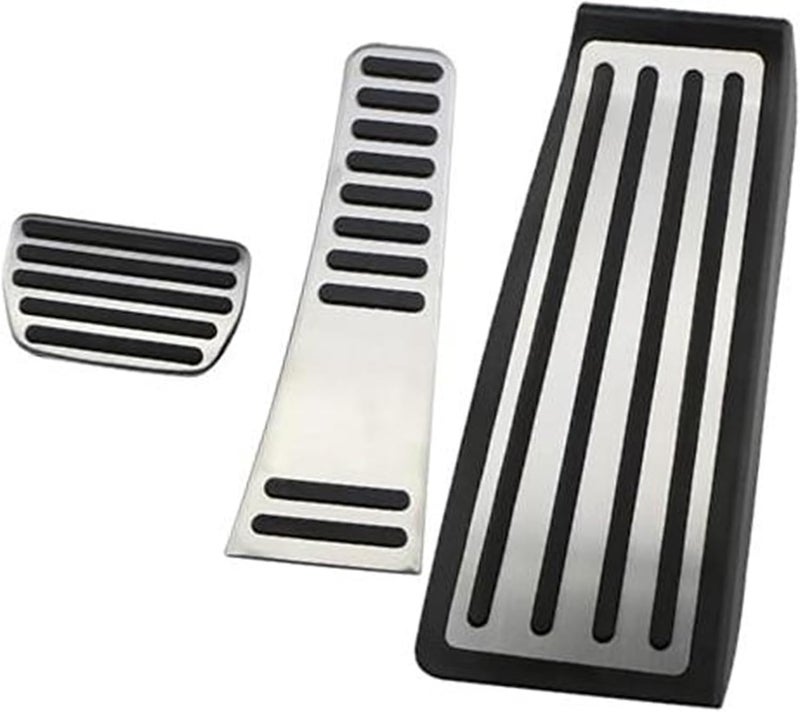 Wivplex Stainless Steel Car Pedal Covers for Volvo XC90 (2015-2021) - Image 1