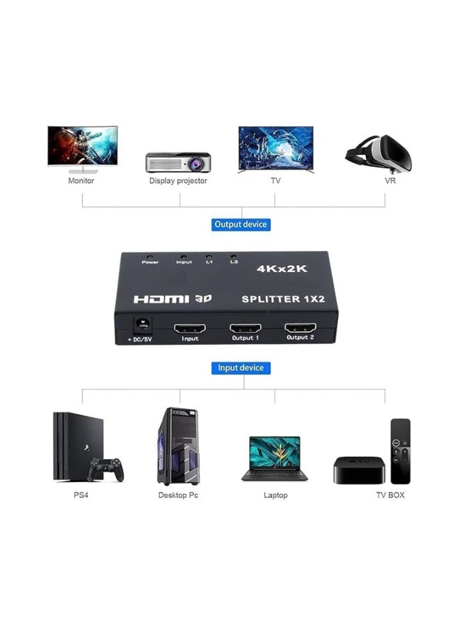 موزع HDMI 4K 1X2 - Image 2