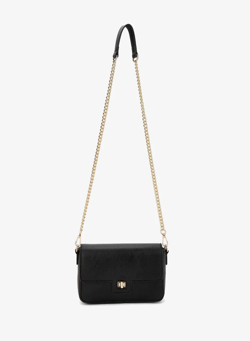 فلورا بيلا من شو إكسبرس Solid Crossbody Bag with Detachable Chain Strap