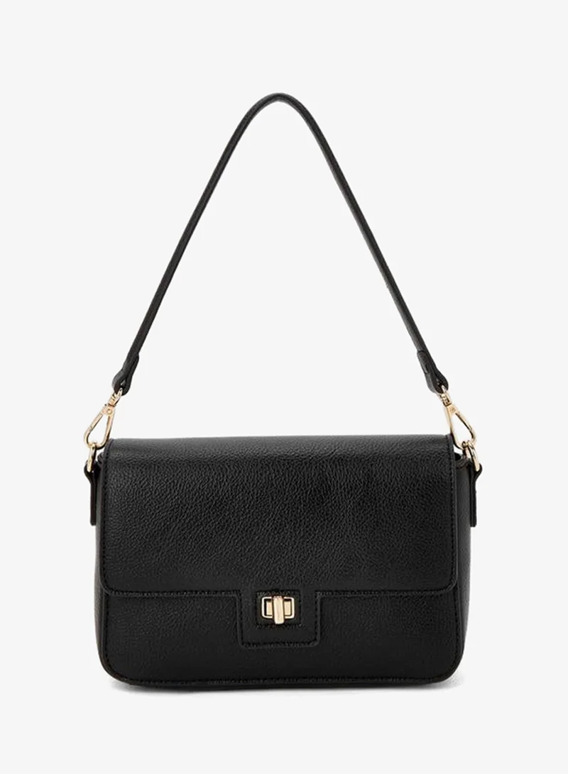 فلورا بيلا من شو إكسبرس Solid Crossbody Bag with Detachable Chain Strap