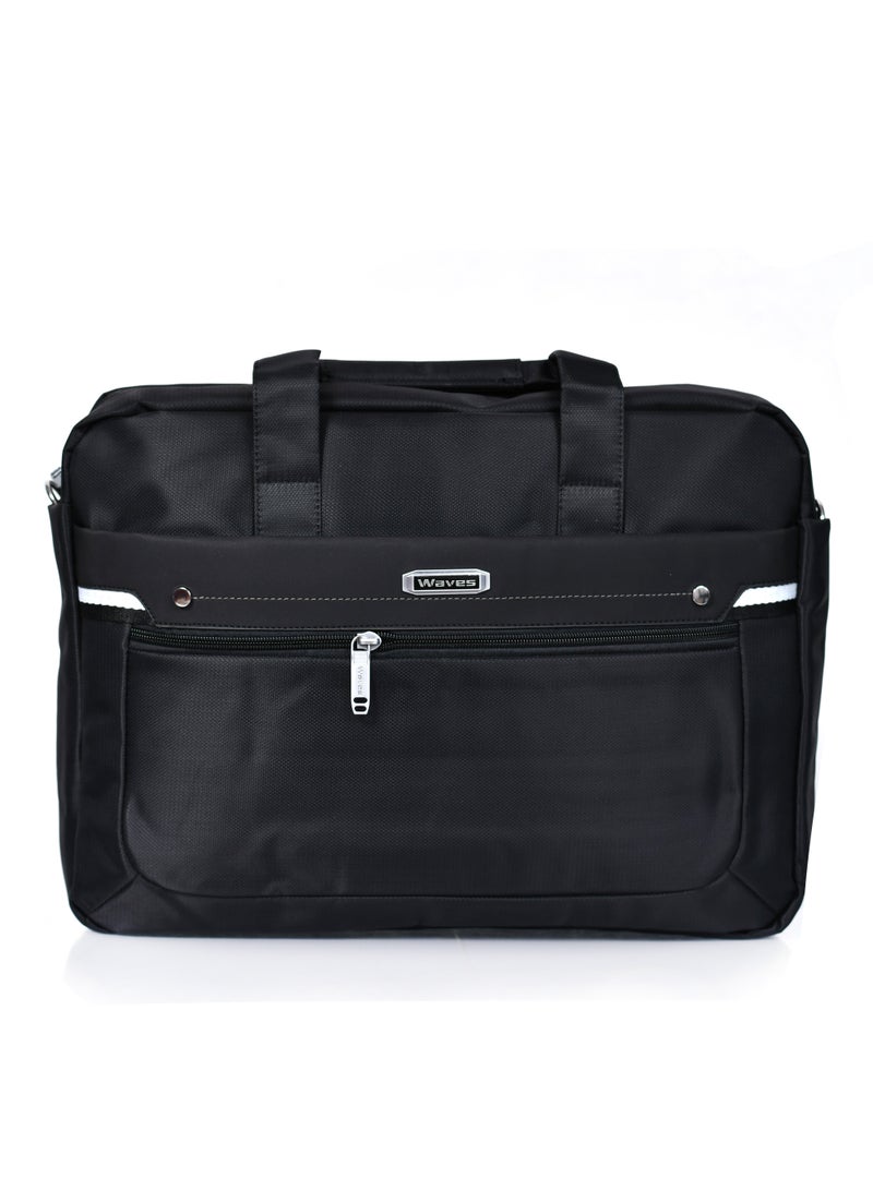 Waves laptop bag from WAVES 16 inch Black - Image 1