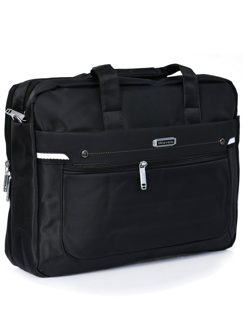 Waves laptop bag from WAVES 16 inch Black - Image 2