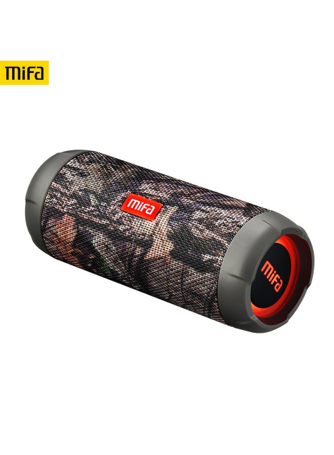 MIFA Wildrod Wireless Bluetooth Speaker, Outdoor Subwoofer, Bicycle Riding, Portable, Card-insertable, Personal, Sports, Running, Waterproof, Camping, Small Speaker, High-quality Sound, Gray - Image 4