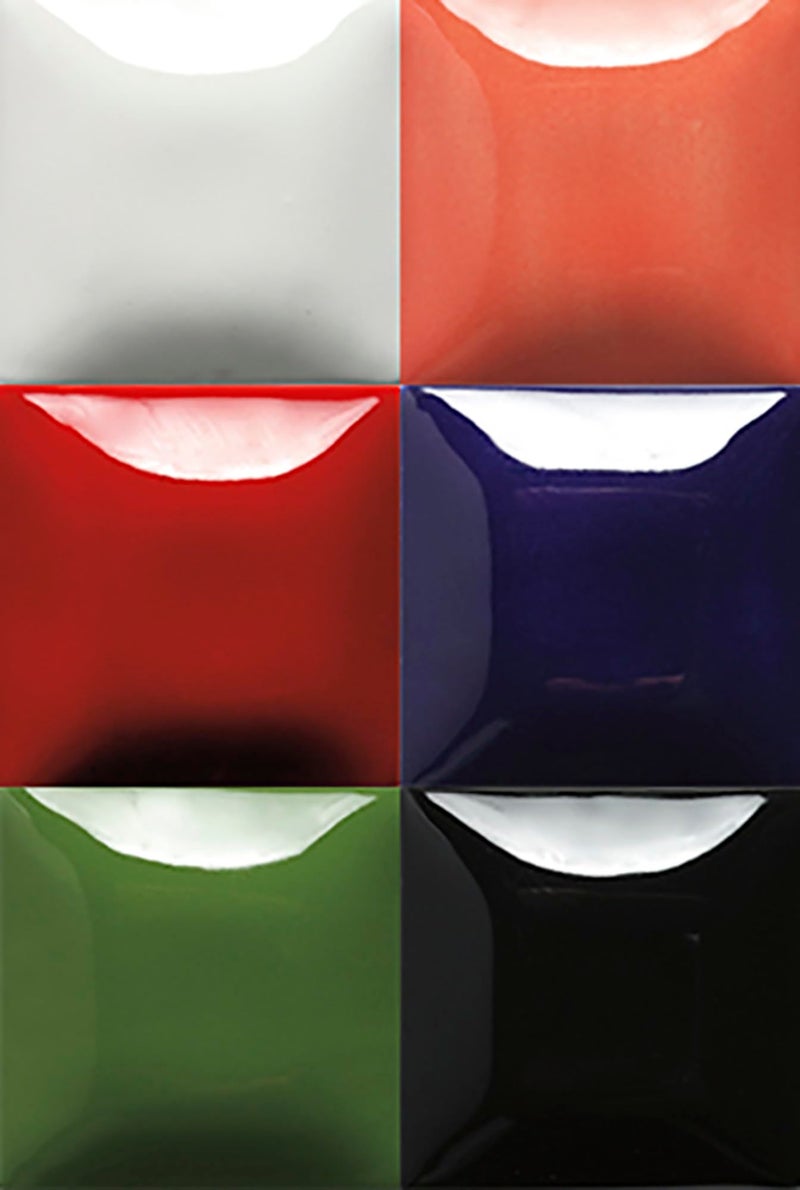 Mayco Stroke & Coat wonderglaze 6 Color Glaze Set, Assorted Colors