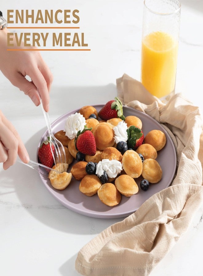 PLASTICPRO 1000 piece Cutlery Combo set of Clear Plastic Forks, Spoons, and Knives Disposable Cutlery Bulk Pack Variety Pack for Party Home Office - Image 3