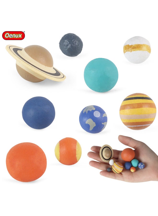 Children's Science And Education Universe Planet Model Solar System Galaxy Uranus Neptune Venus Jupiter Mercury-Color:SS Nine Planets 9 Models Suit - Image 3