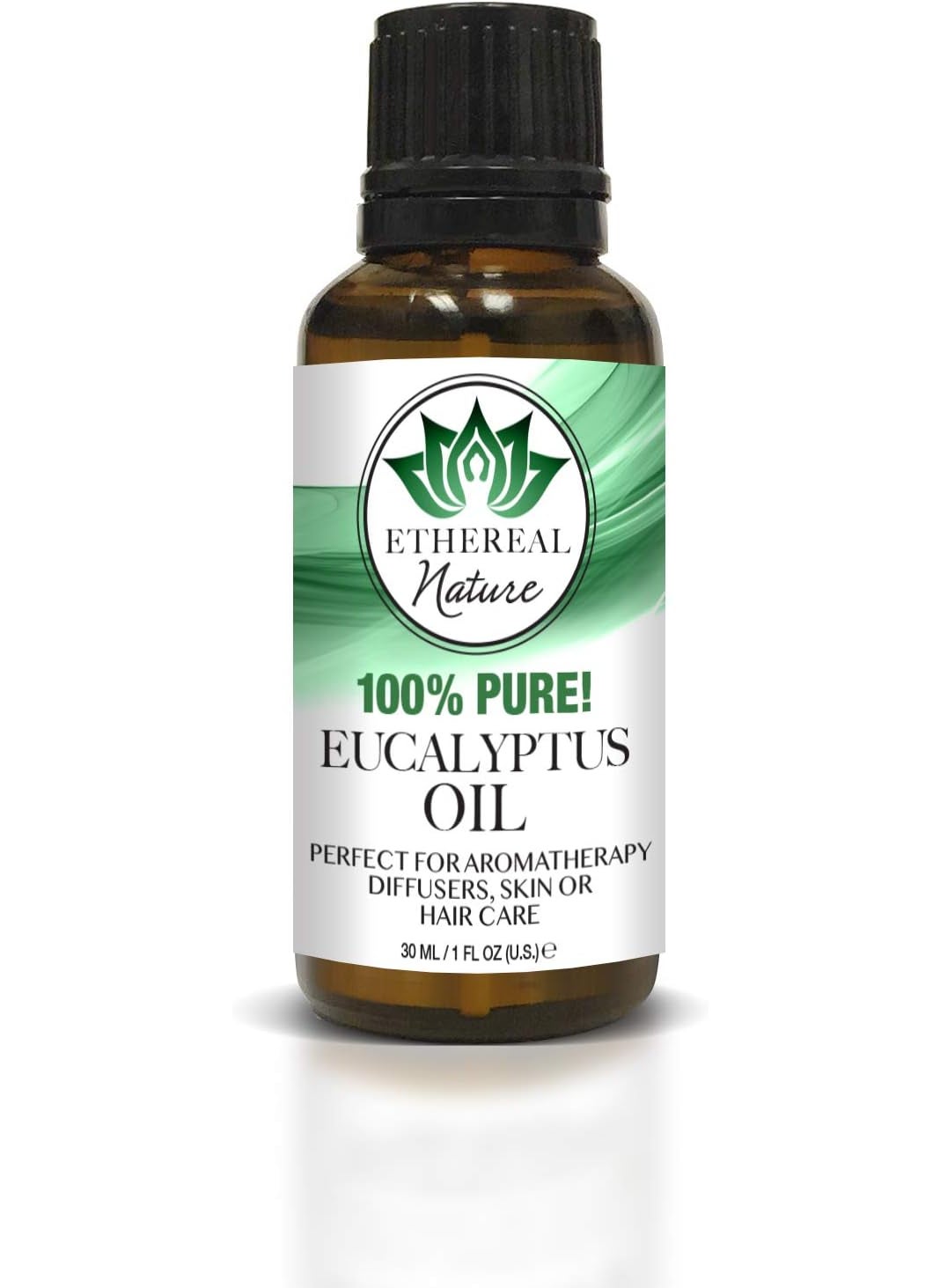 ethereal nature Ethereal Nature 100% Pure Oil, Eucalyptus, 1 Fluid Ounce (30 ml) 