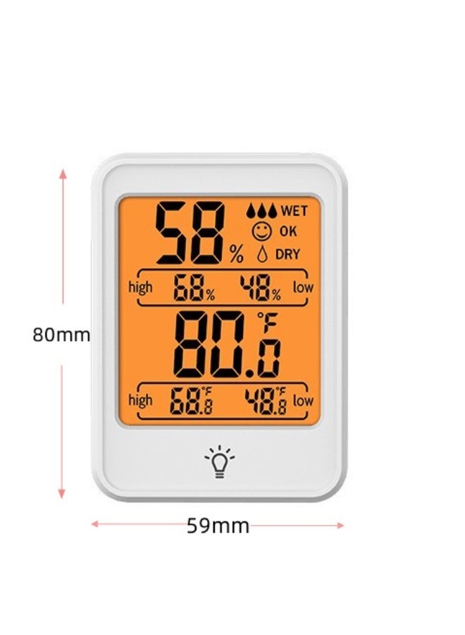 VIUAUAX Digital Home Indoor Electronic Digital Display Thermometer Hygrometer.Digital Hygrometer Indoor Thermometer room thermometer and Humidity Gauge with temperature Monitor - Image 3