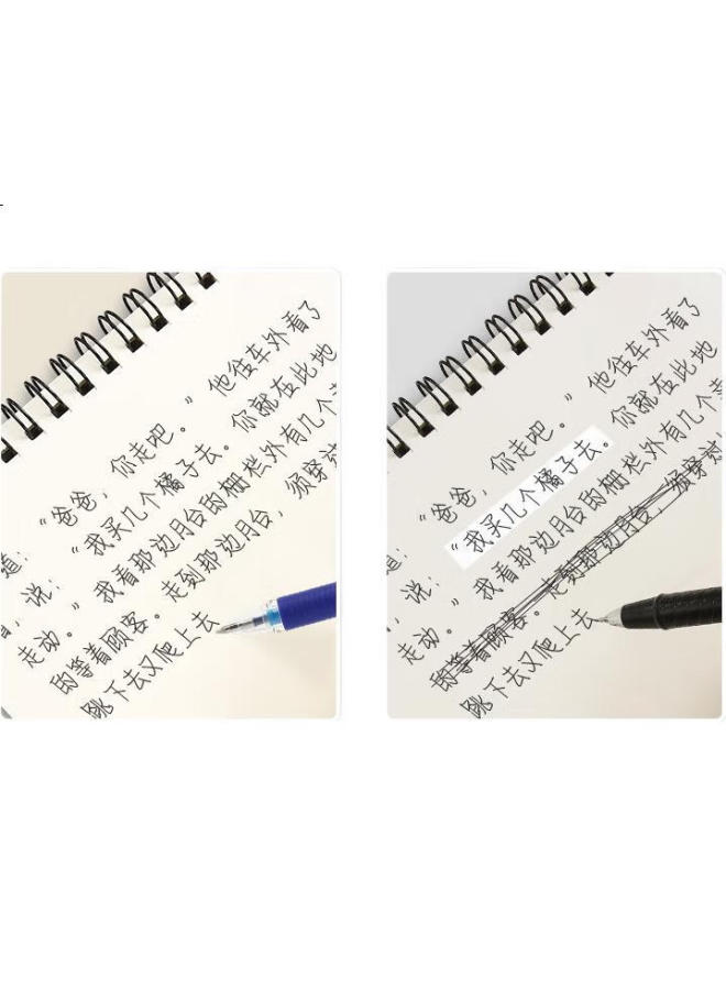 M.G M&G Stationery, Erasable Gel Pen, Classic Pull-Cap Bullet Tip Blue Ink Pen 0.5Mm, Elementary School Student Thermal Friction Signing Pen, 12 Pens/Box Akp61115B - Image 3