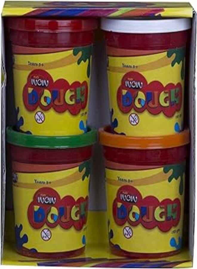 WOW PLAY4 CAN DOUGH SET