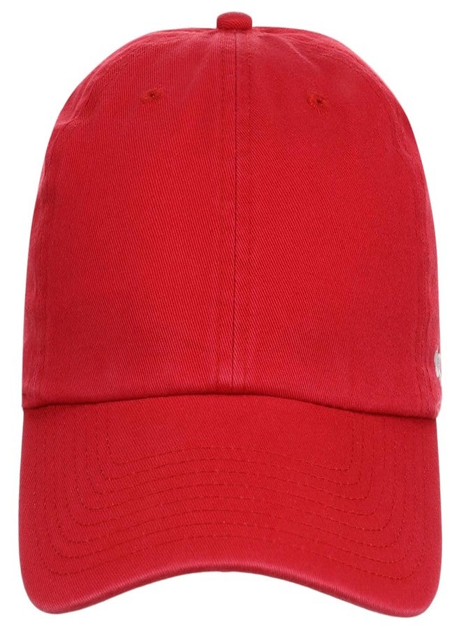47 '47 Blank Classic Clean Up Cap, Adjustable Plain Baseball Hat for Men and Women - Red - Image 2
