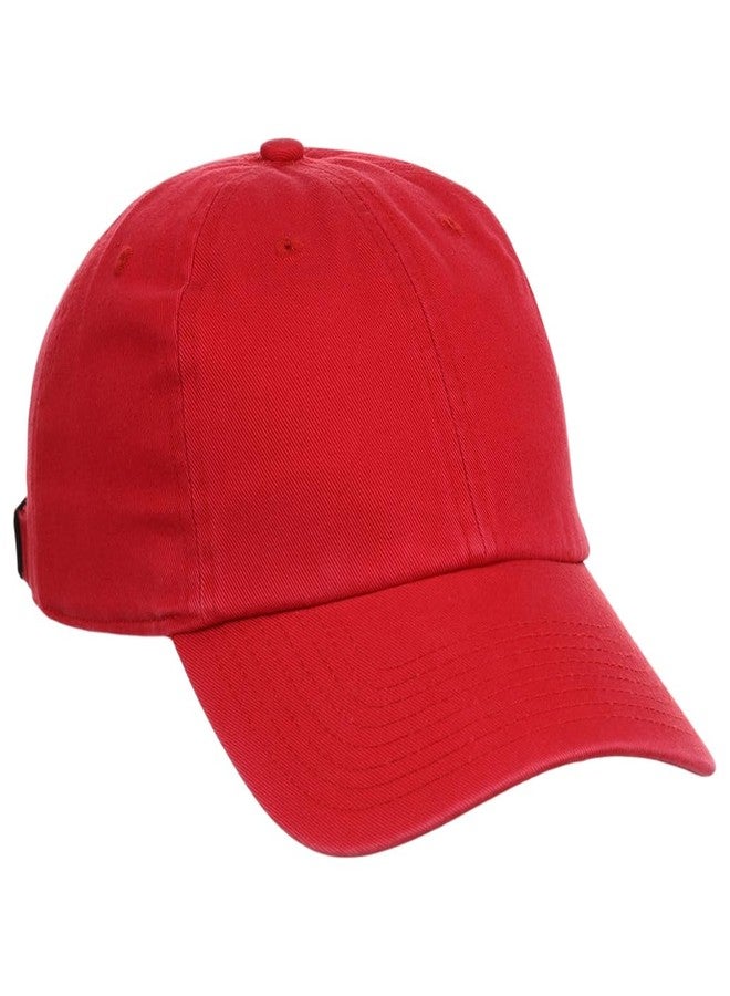 47 '47 Blank Classic Clean Up Cap, Adjustable Plain Baseball Hat for Men and Women - Red - Image 3