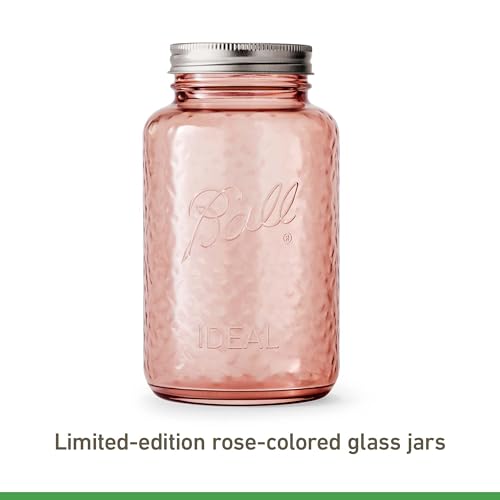 Ball Jar Rose Vintage Regular Mouth Quart Canning Jars, 4-Pack, 4 Pack - Image 2