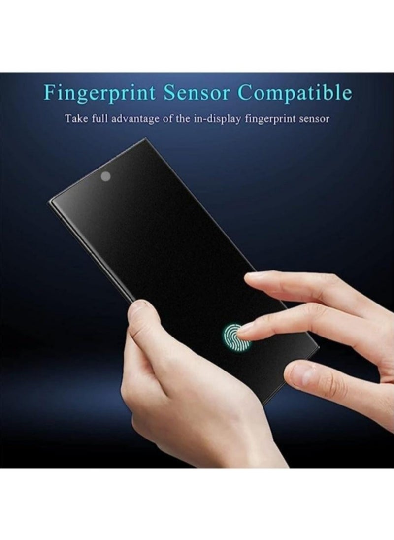 Generic Galaxy S25 Ultra Privacy Screen Protector ,Flexible Film [Support Fingerprint Unlock], Anti-Spy, Anti-Scratch, Case Friendly Soft Film for Samsung Galaxy S25Ultra 5G  - Image 4
