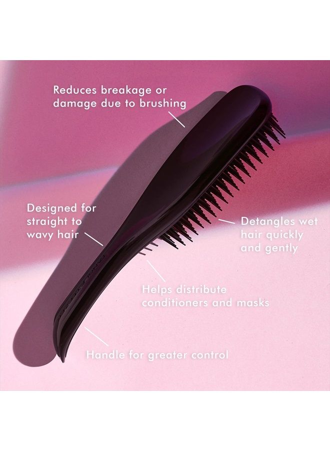TANGLE TEEZER فرشاة تانجل تيزر للتخلص من التشابك، فرشاة للشعر الجاف والرطب لجميع أنواع الشعر، لون العرقسوس الأسود - Image 3