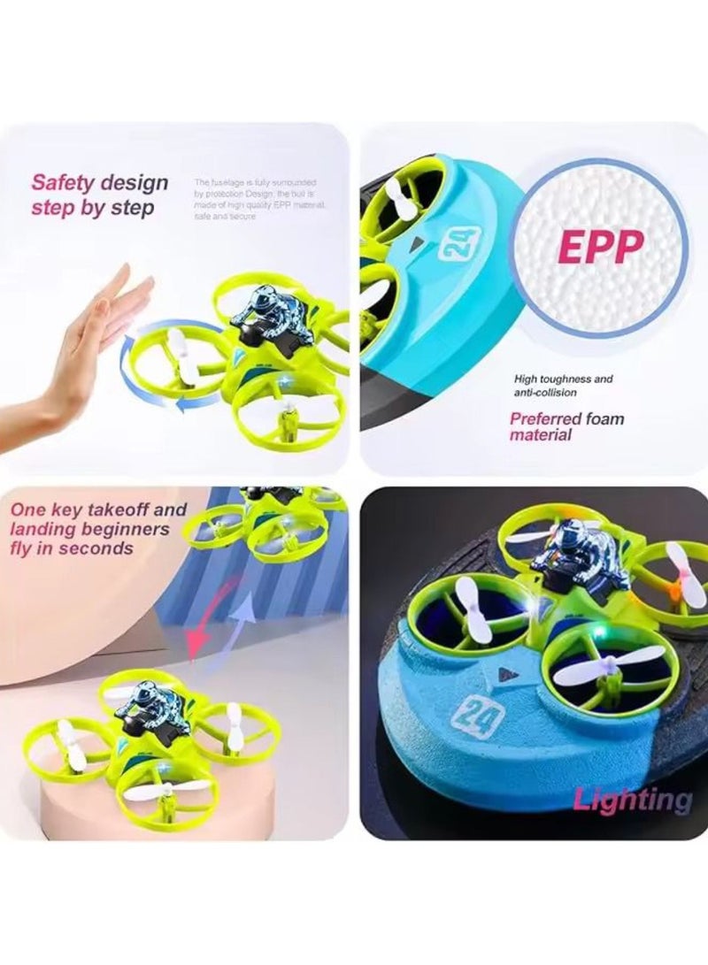 Tradeo Mini RC Drone Altitude Hold Headless Mode 3 in 1 Sea Land Air Flight Remote Control Quadcopter Boat Helicopter Toys - Image 5